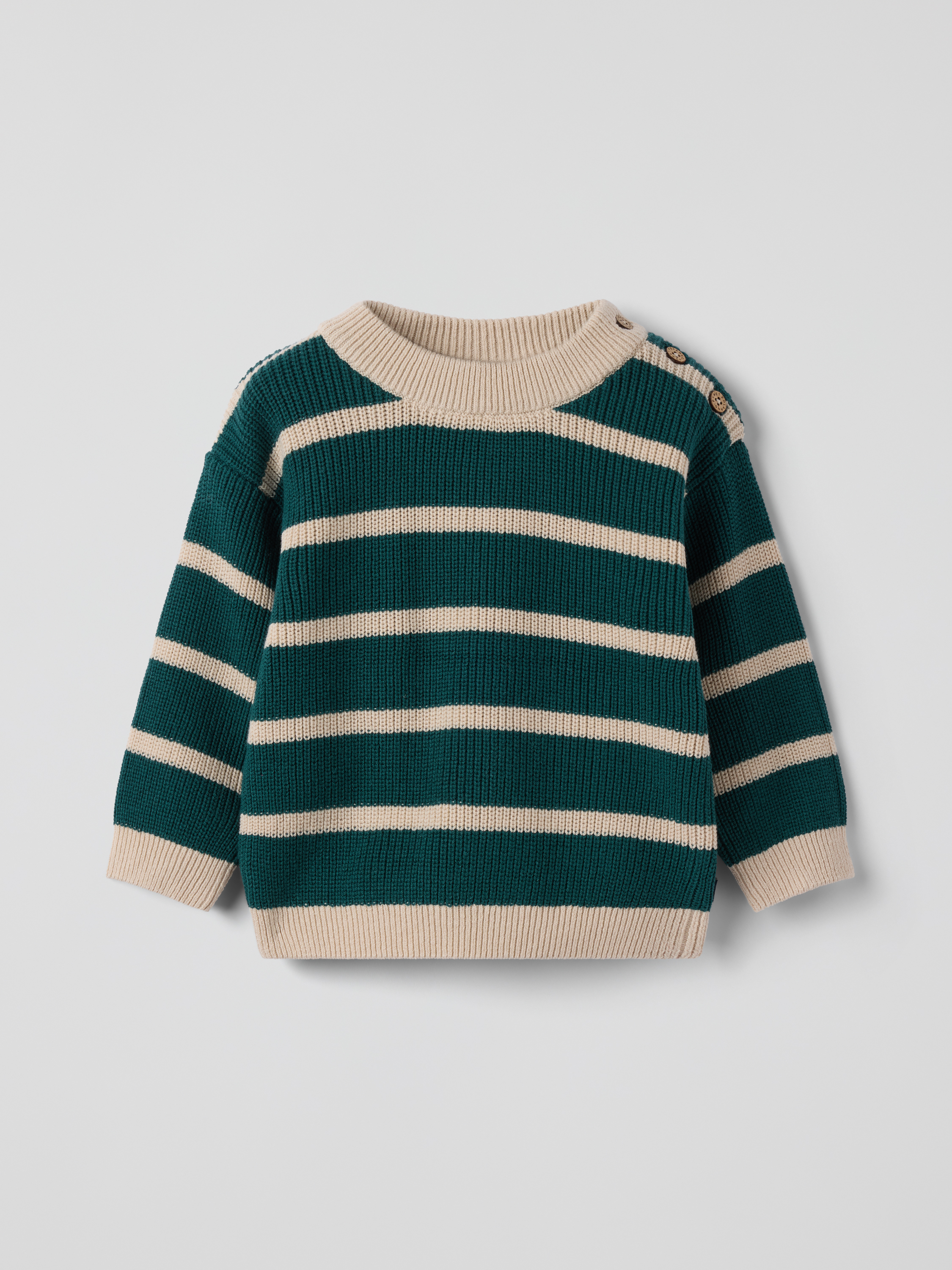 Knitted sweater - Green