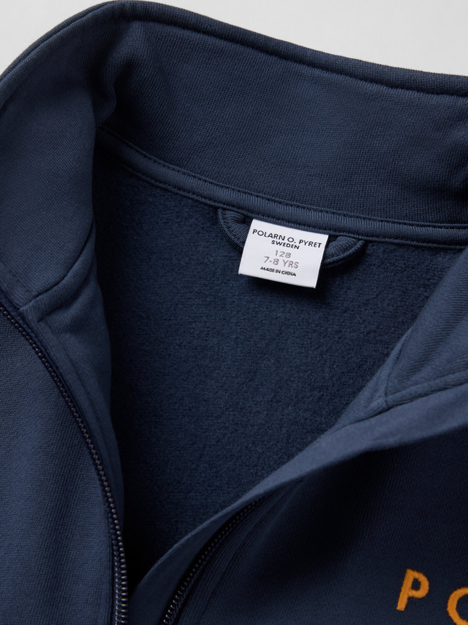 zip-up sweatshirt