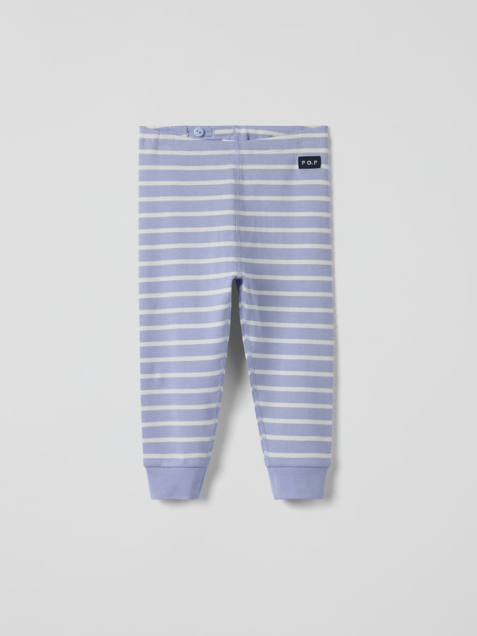 Stripey trousers for baby