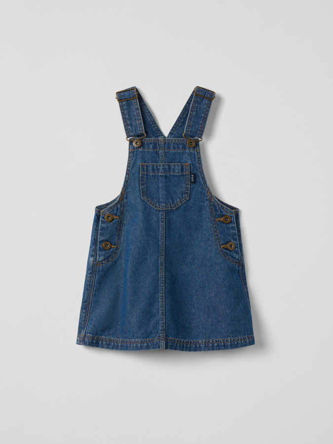Dungaree dress denim Dungaree dress denim