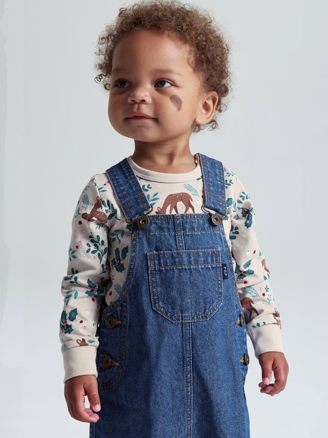 Dungaree dress denim Dungaree dress denim