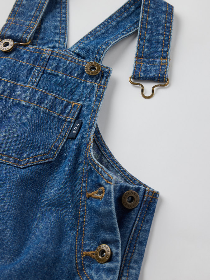 Dungaree dress denim