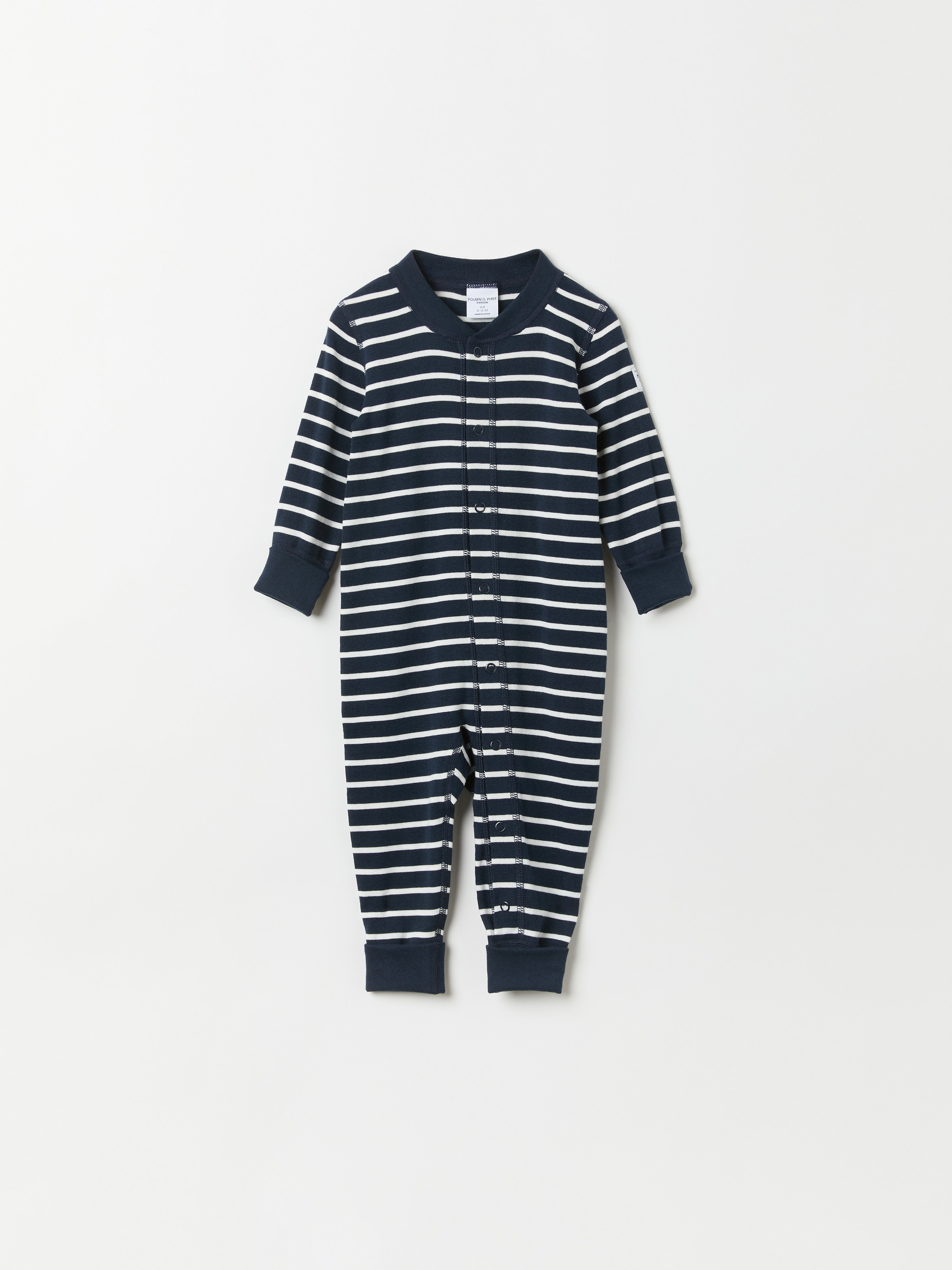 Polarn O. Pyret Striped Jersey All-in-one