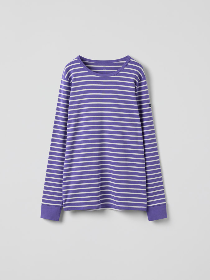 Stripey set with top and pants for adult