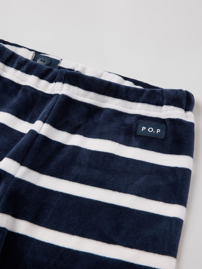 Striped trousers