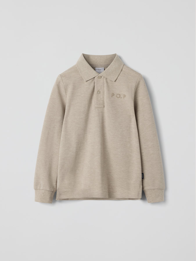 Long-sleeved polo shirt Long-sleeved polo shirt