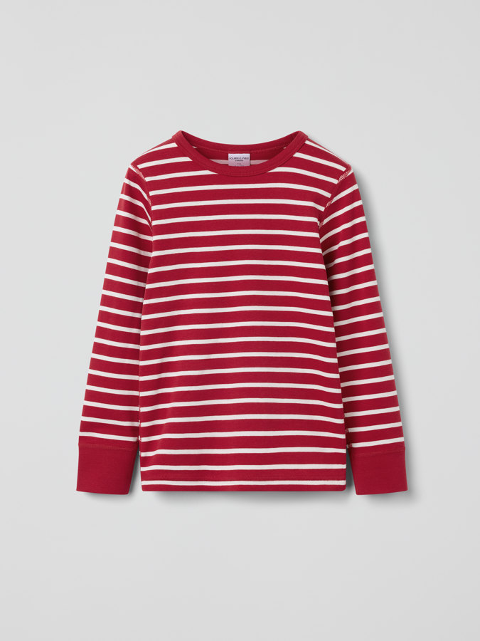 Stripey long-sleeve top Stripey long-sleeve top