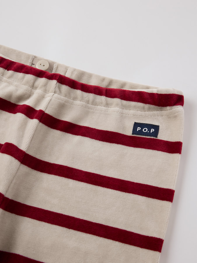 Striped trousers