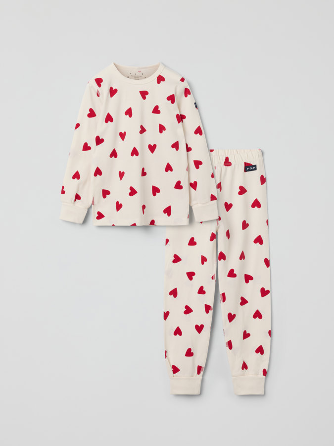 Heart pyjamas