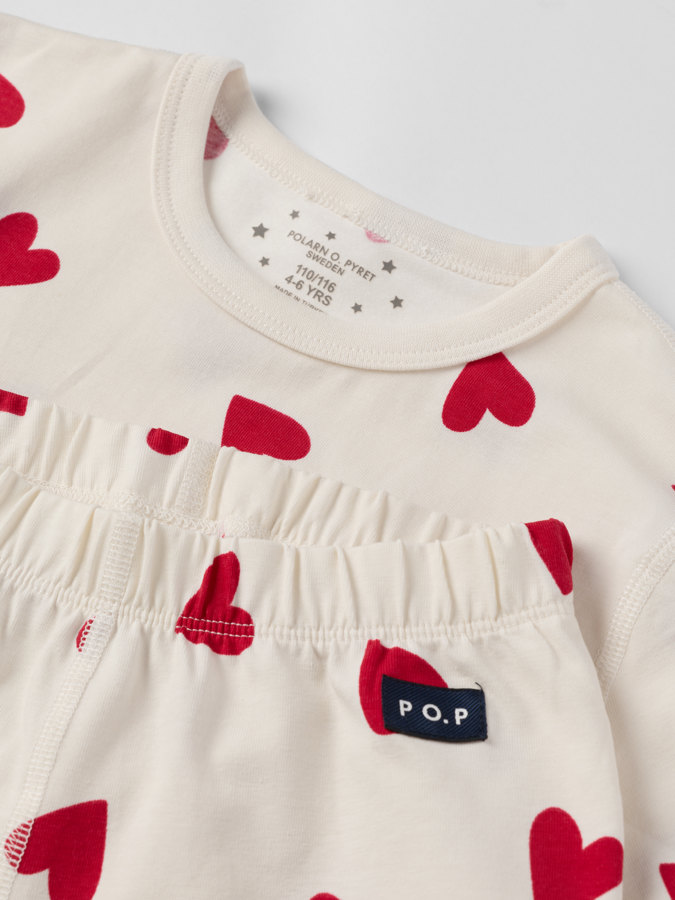 Heart pyjamas