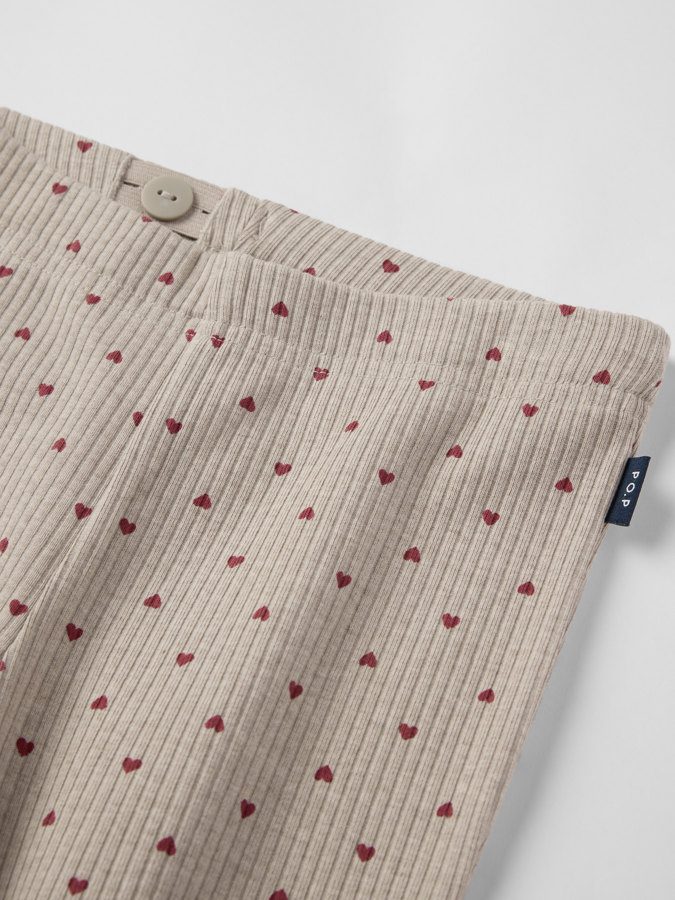 Flared heart leggings Flared heart leggings