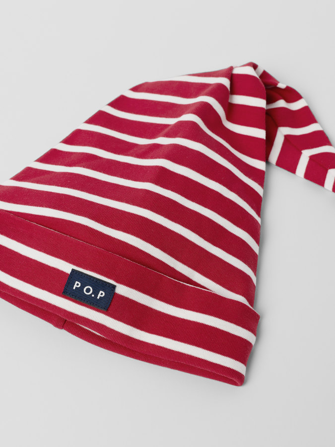 Striped Santa hat