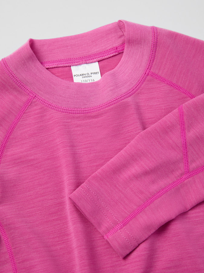 Long-sleeve base layer top wool blend Long-sleeve base layer top wool blend