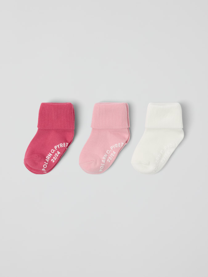 3-pack anti-slip socks