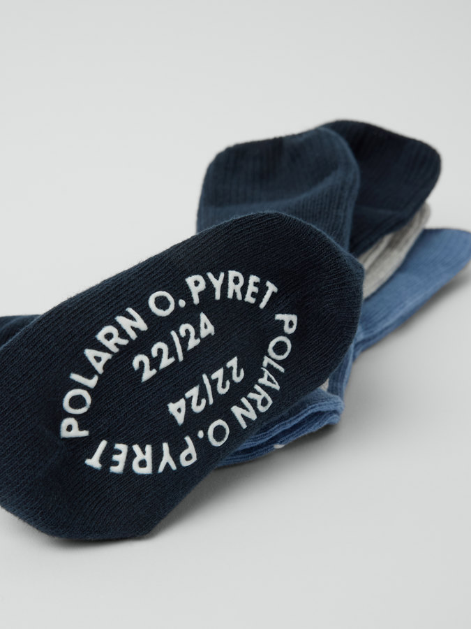 3-pack anti-slip socks