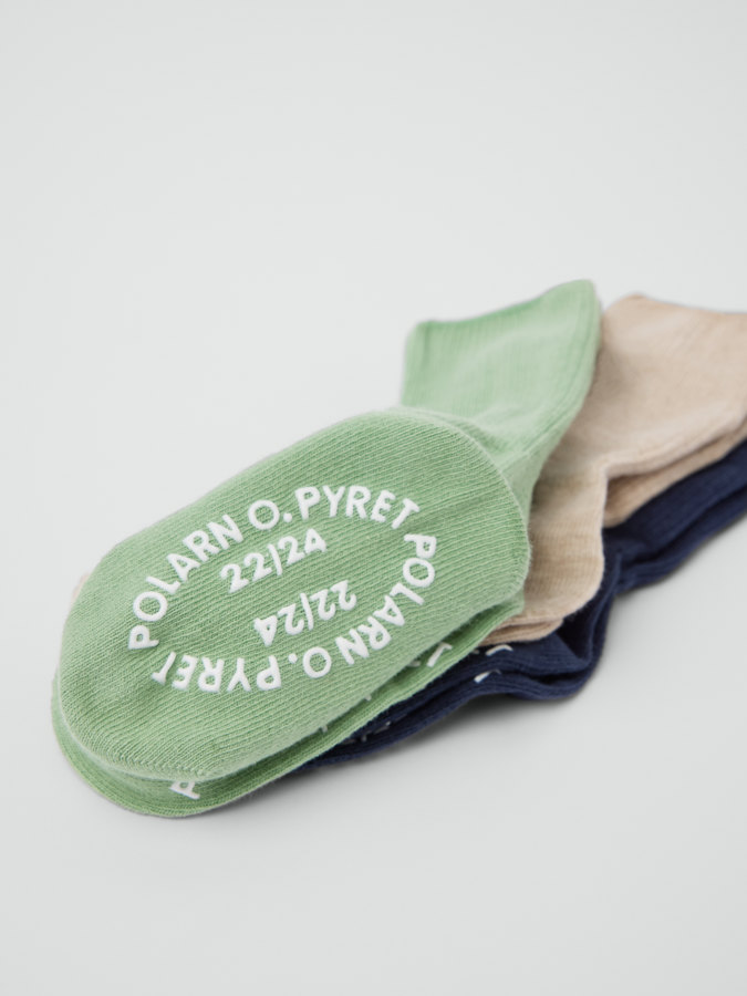 3-pack anti-slip socks