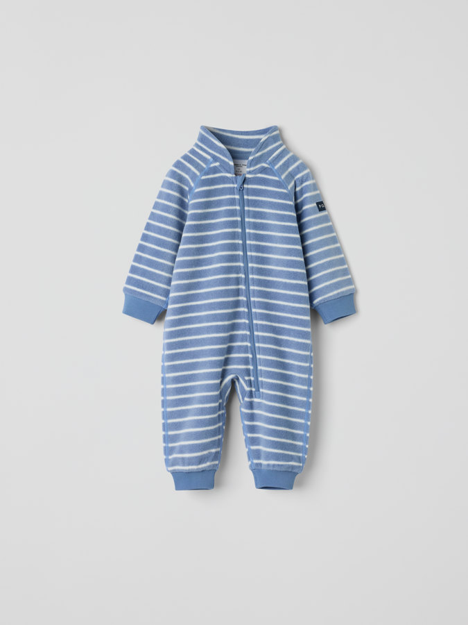 Fleece overall, striped Fleece overall, striped