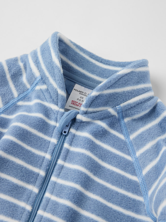 Fleece overall, striped Fleece overall, striped