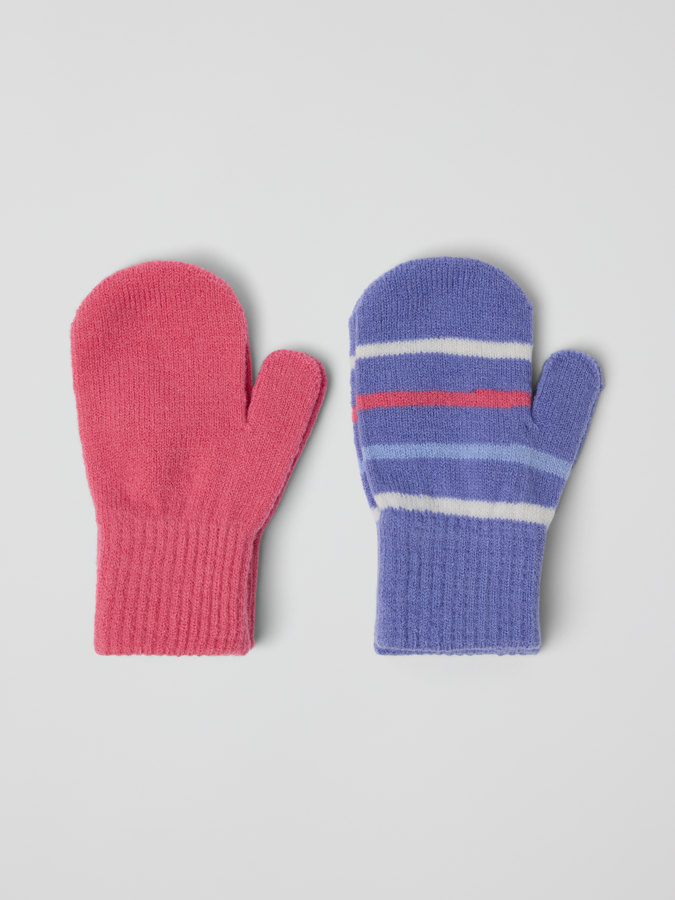 2-pack knitted mittens 2-pack knitted mittens