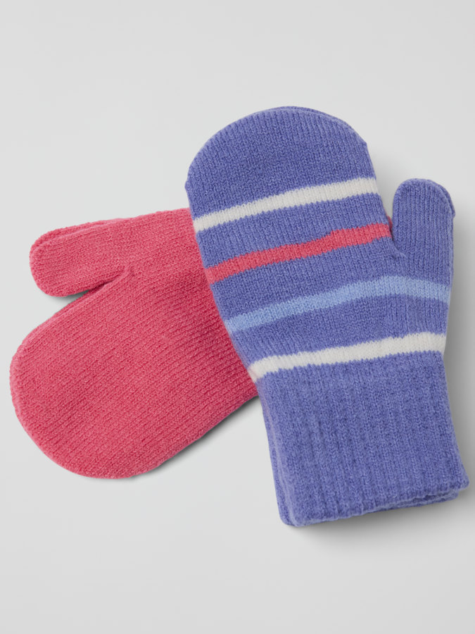 2-pack knitted mittens 2-pack knitted mittens