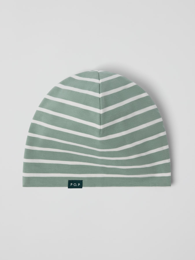 Striped jersey beanie Striped jersey beanie