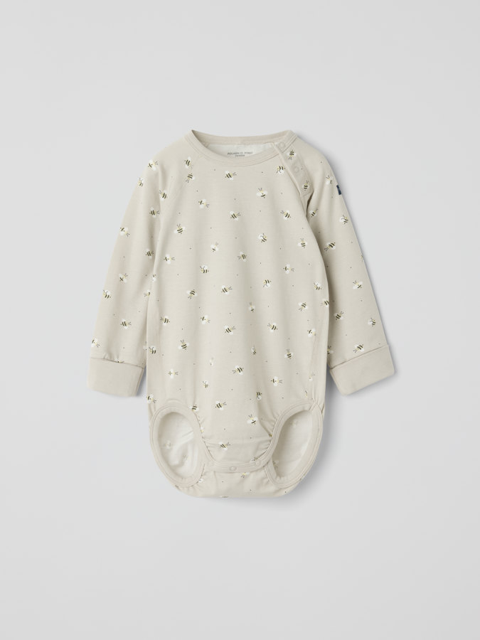 bodysuit with bee print