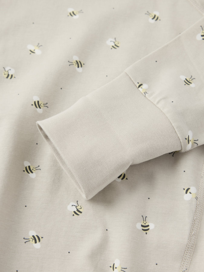 bodysuit with bee print bodysuit with bee print