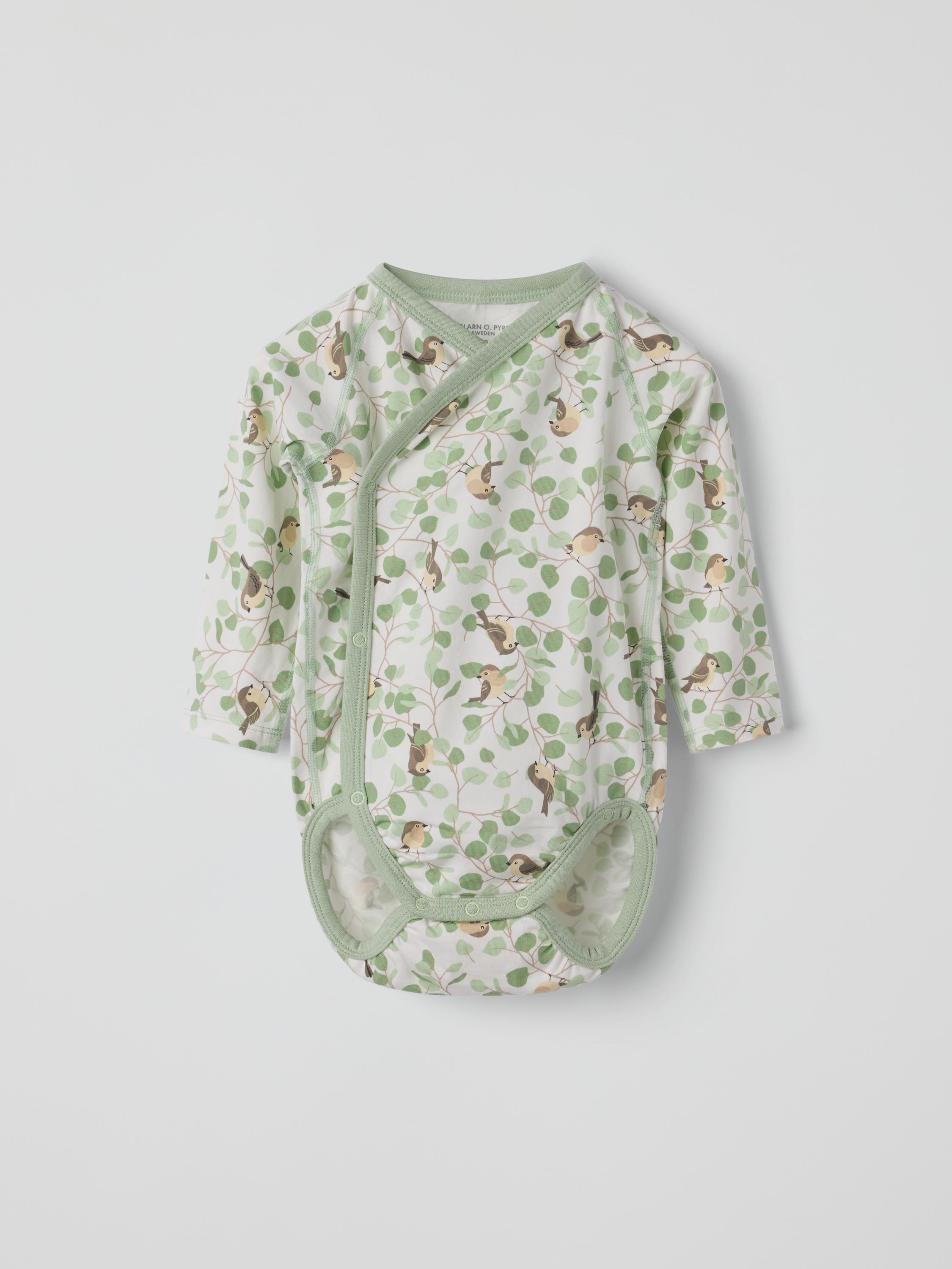 Polarn O. Pyret Wrap-around Bodysuit Birds