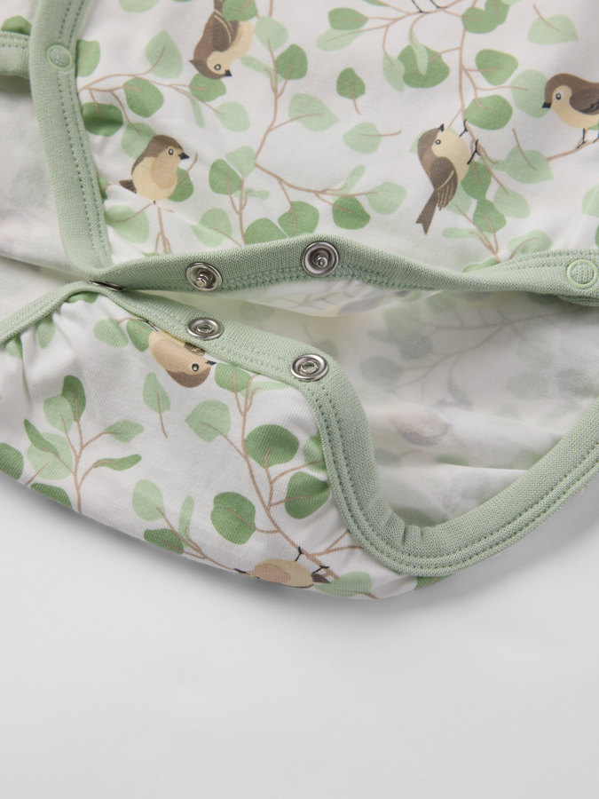 Wrap-around bodysuit birds Wrap-around bodysuit birds