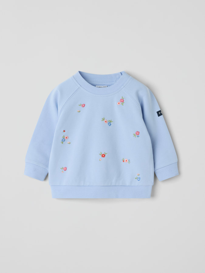 Sweatshirt floral baby