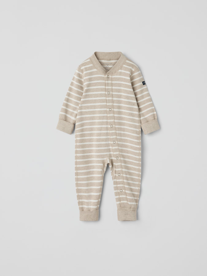 Jersey-Overall gestreift