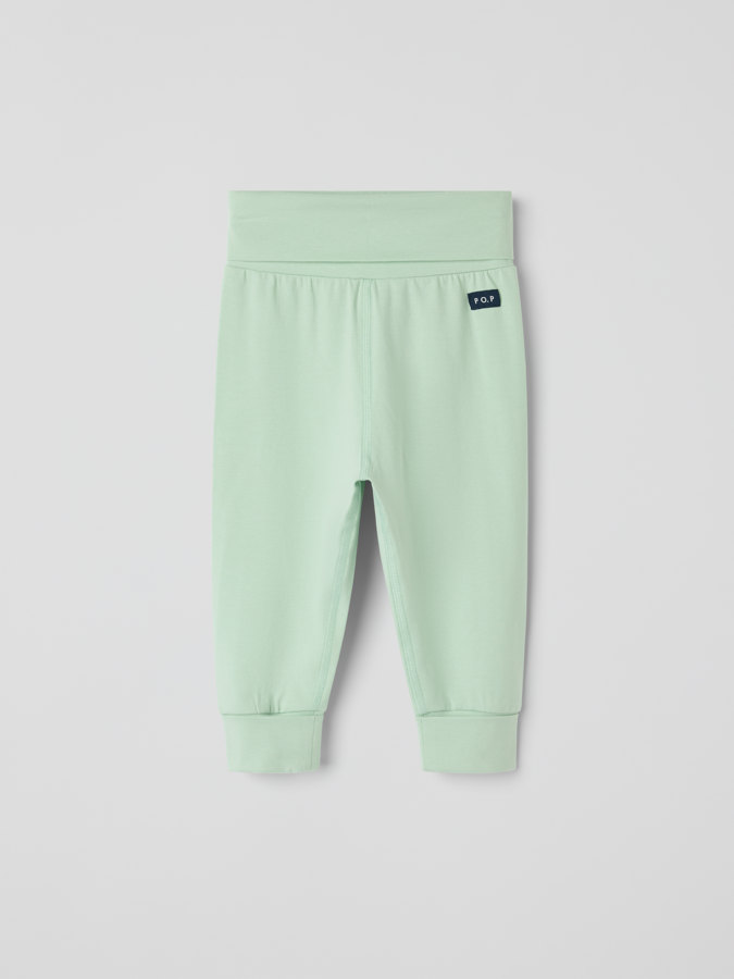 Trousers fold-down cuffs