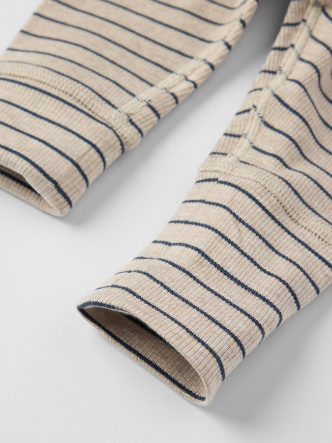 Ribbed trousers striped