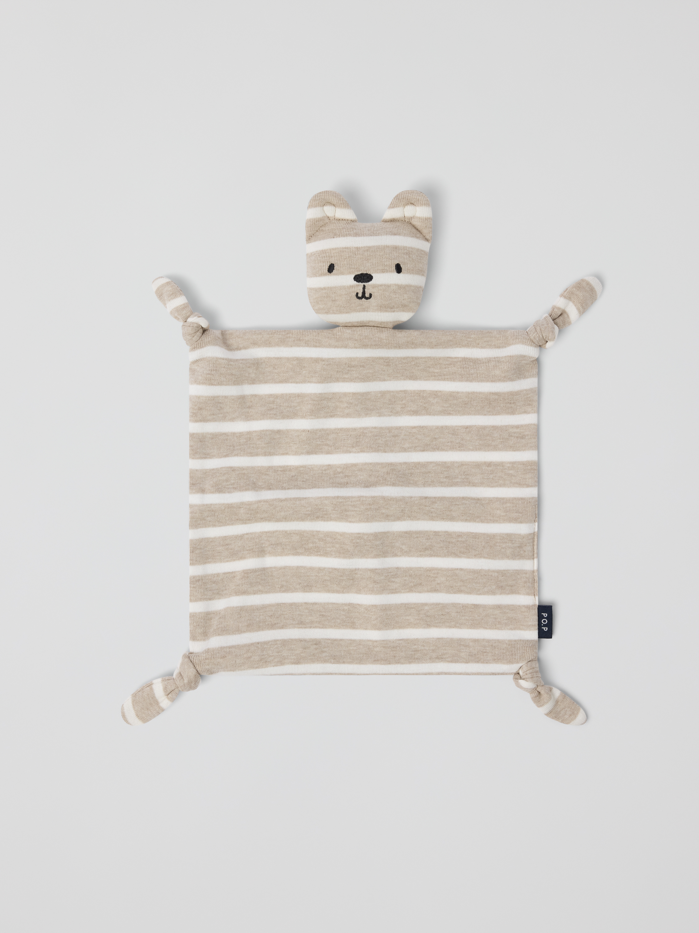 Cuddle blanket striped - Beige