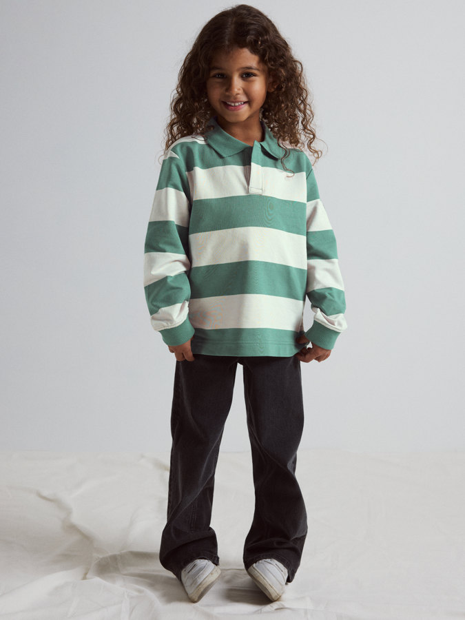 Long-sleeved rugby shirt Long-sleeved rugby shirt