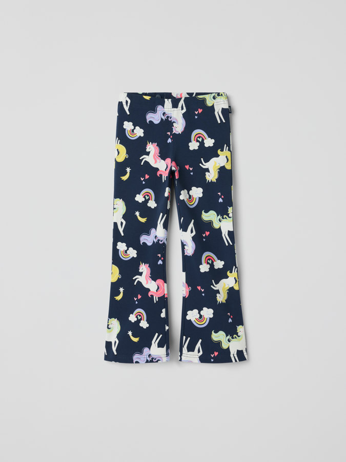 PLAY flared leggings unicorns