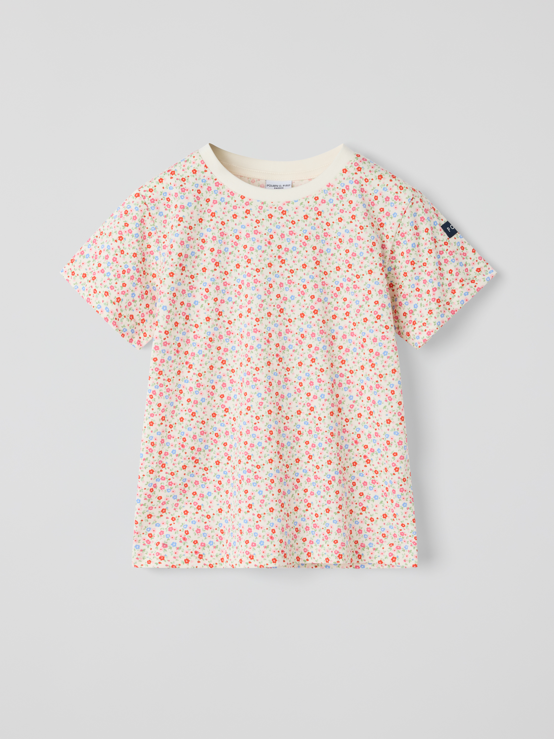 T-shirt floral - Pink | Polarnopyret.com