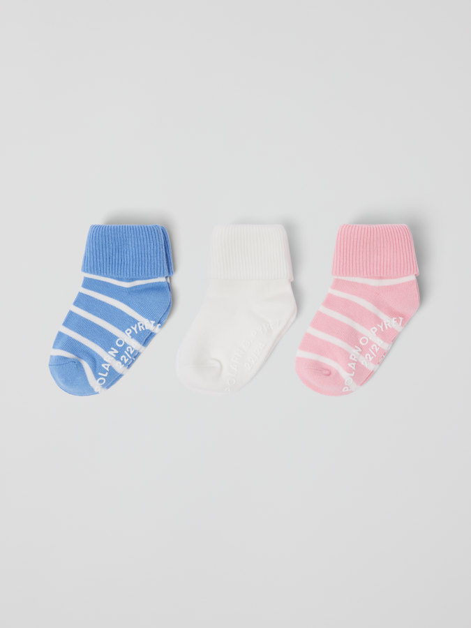 3-pack anti-slip socks