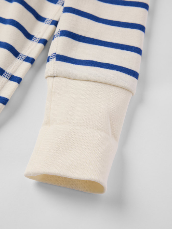 Verlängerbarer Wickelbody gestreift Verlängerbarer Wickelbody gestreift