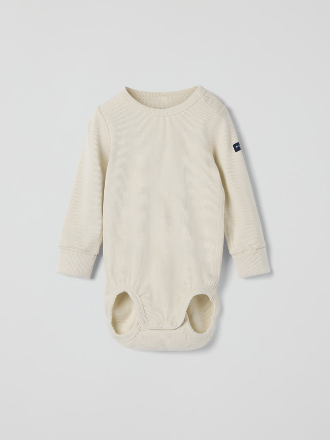 Extendable ribbed bodysuit