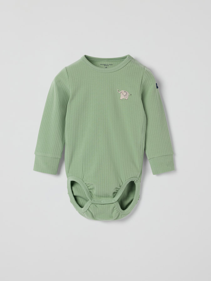 Ribbed bodysuit elephant Ribbed bodysuit elephant