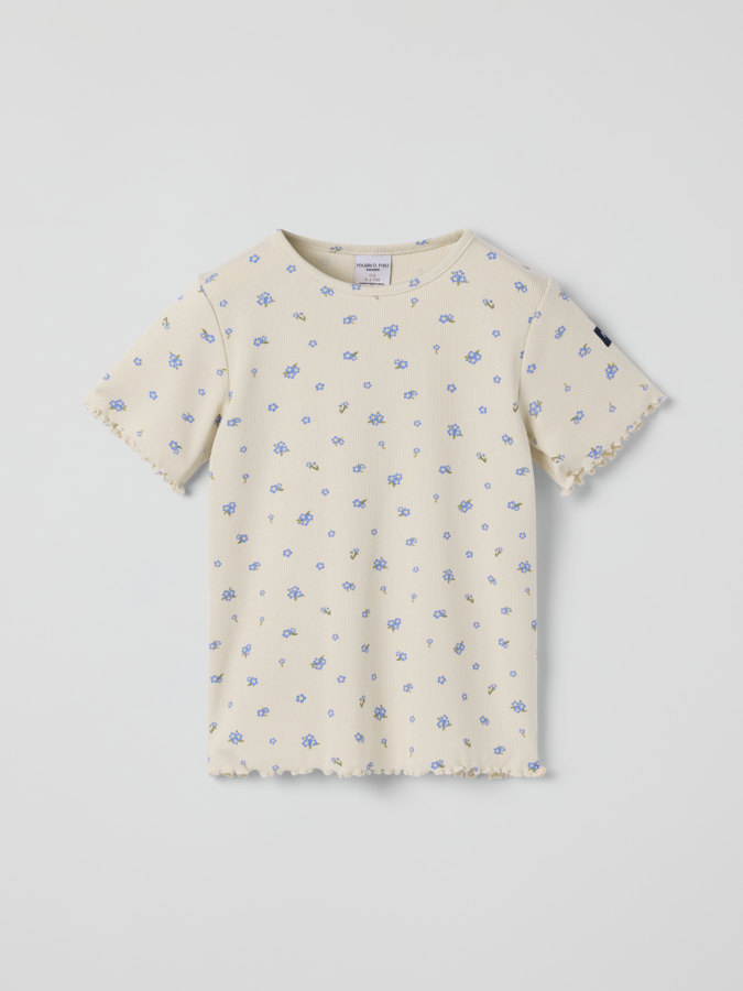 Ripp t-shirt blumen Ripp t-shirt blumen
