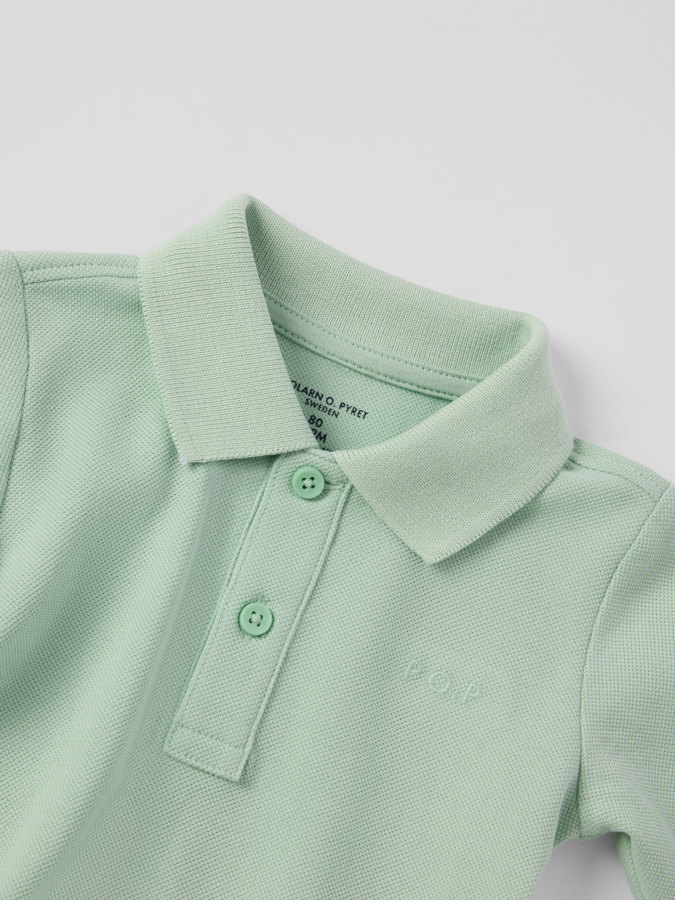 Long sleeve polo shirt