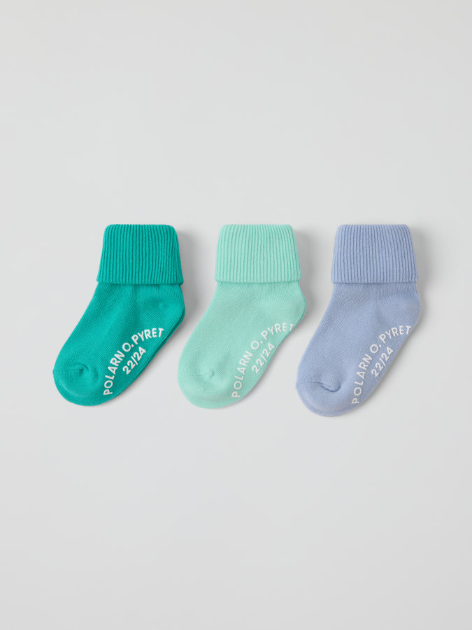 3-pack grip socks