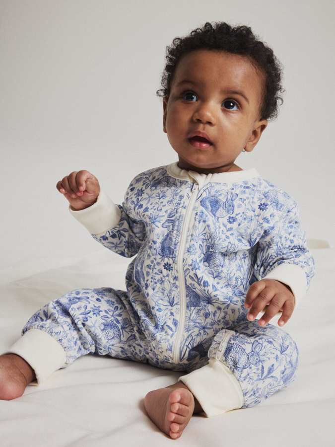 Sleepsuit floral