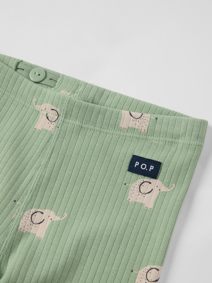 Ribbed trousers elephants