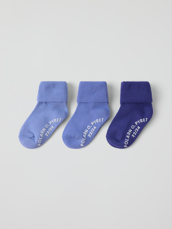 3-pack grip socks
