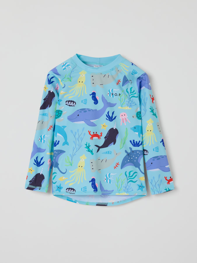 Langarm-UV-Shirt unterwassertiere Langarm-UV-Shirt unterwassertiere