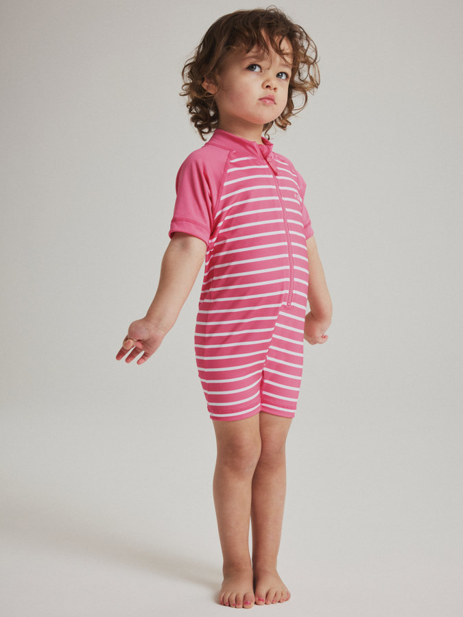 Short sleeve UV suit striped Short sleeve UV suit striped