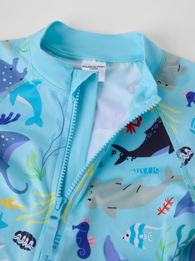 Kurzarm-UV-Anzug meerestiere